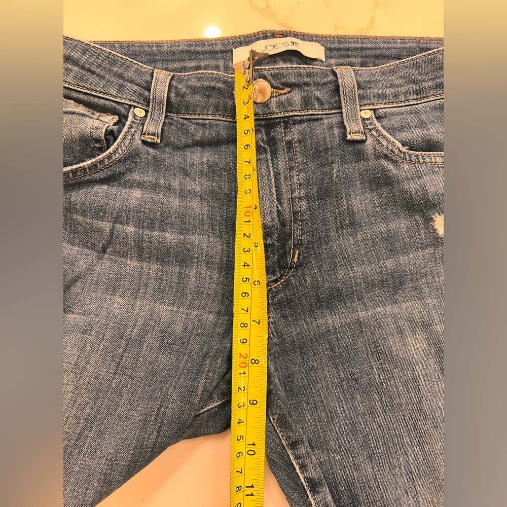 Distressed Dark Wash Joes Jeans - Picture 10 of 13
